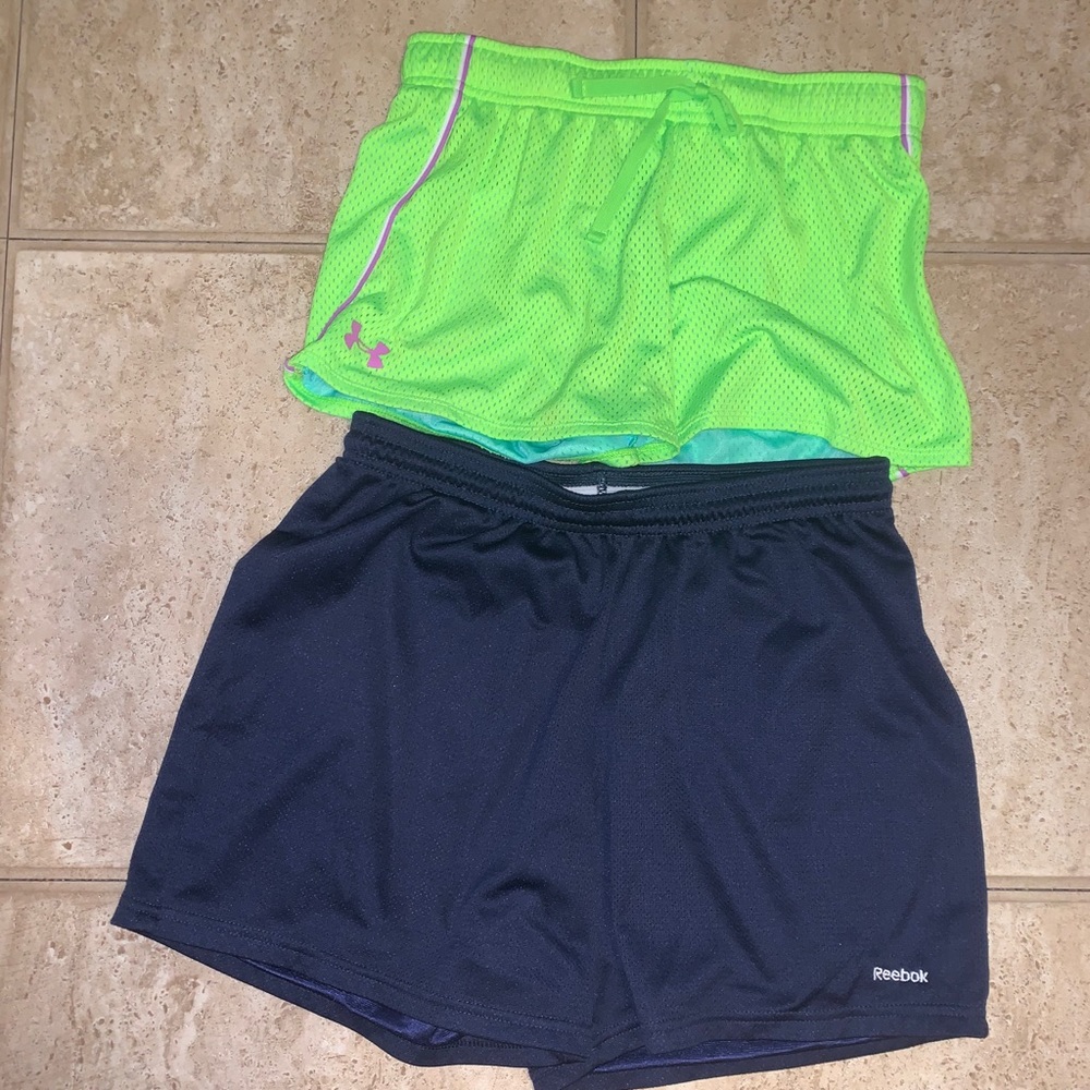 2 Pair Size small Juniors Petite Under Armor RBK.